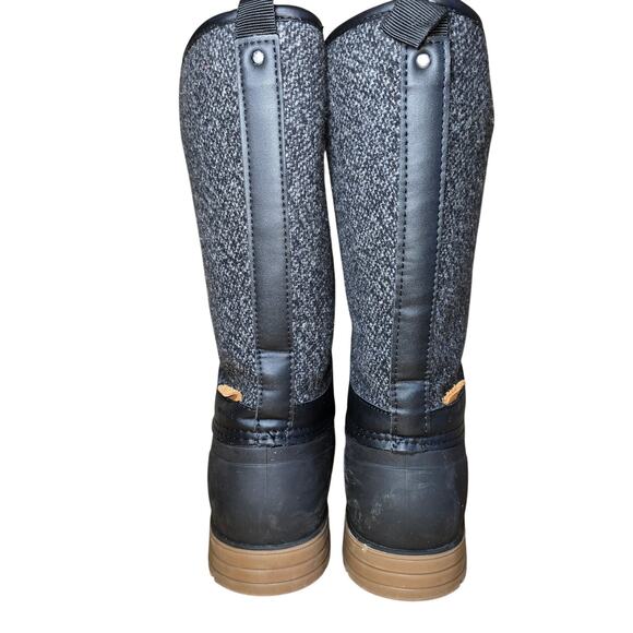 Alpine Design Kamik Women's Size 9 US Winter Rain Boots Color Black Gray Great - Picture 7 of 10